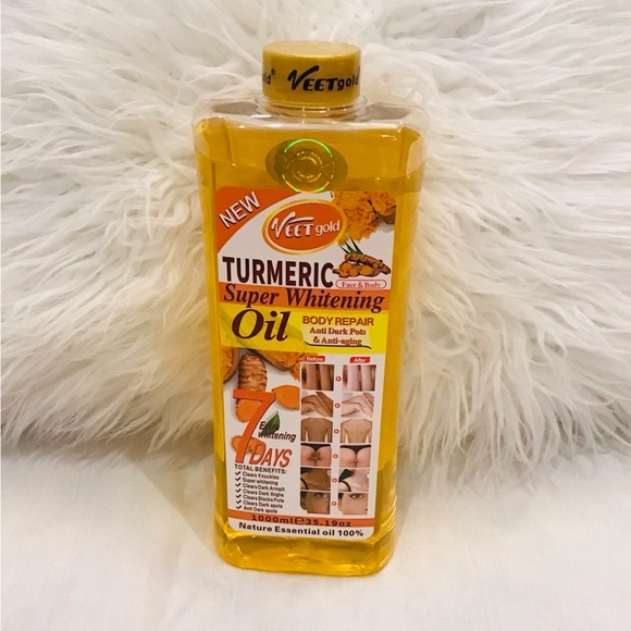 COPY - Veetgold Tumeric Body Repair Anti dark spots 100 ml Super Whitening oil - Picture 1 of 3